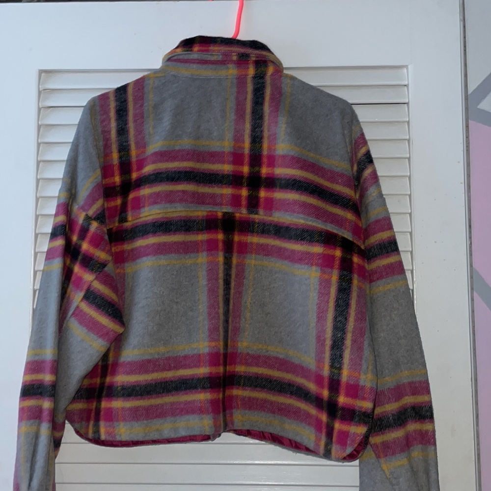 Colorful Flannel Jacket - Picture 2 of 3